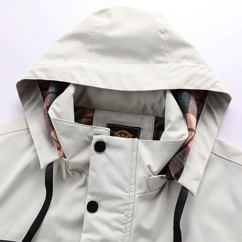 Wasserdichte Titanium-Jacke