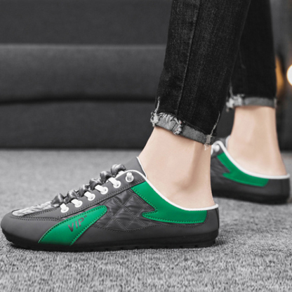 Leichte, atmungsaktive, rutschfeste, flache Semi-Trail-Freizeitschuhe für Herren