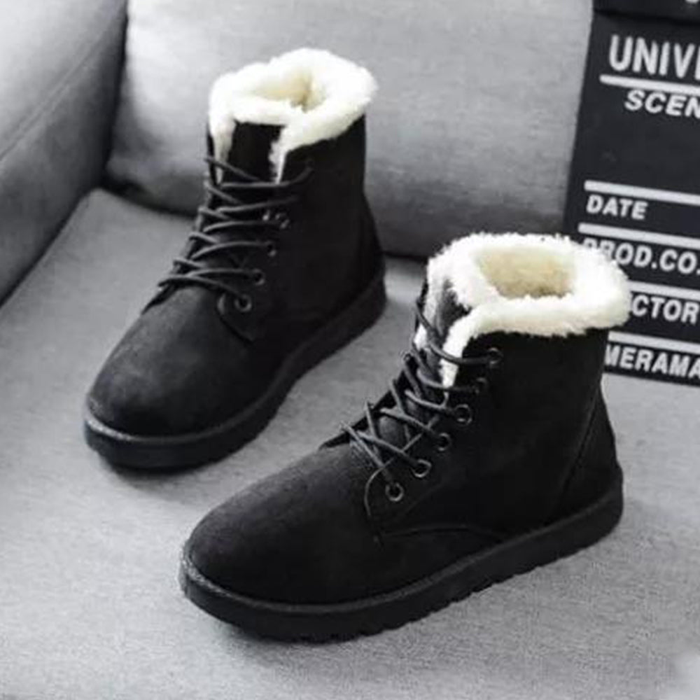Winter Schneestiefel Damen Stiefeletten warme Baumwollschuhe