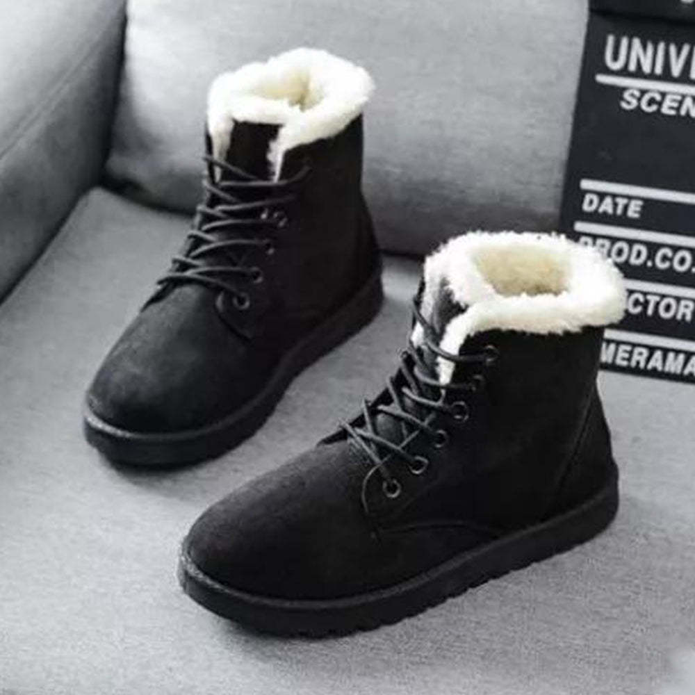 Winter Schneestiefel Damen Stiefeletten warme Baumwollschuhe