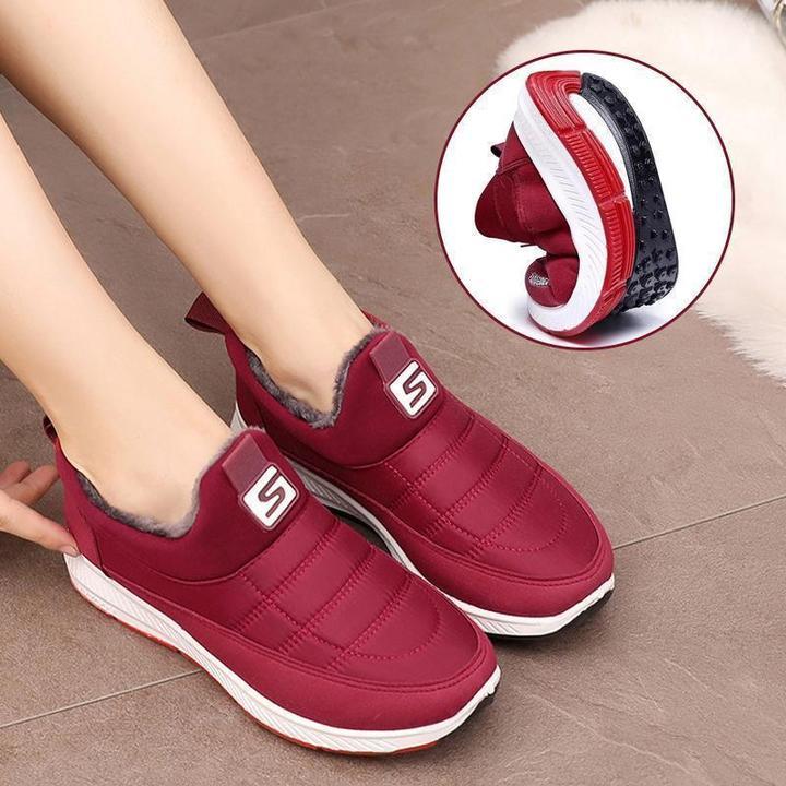 Warme Schuhe mit innen Samt
