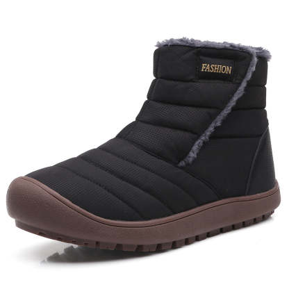 Warme, wasserdichte, wasserdichte Schneestiefel aus Fleece
