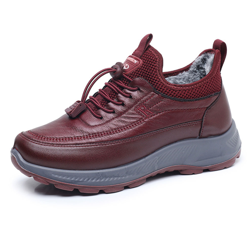 Winter-Damen-Schuhe aus samtverdickter weicher Sohle aus warmer Baumwolle