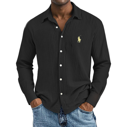 🔥September Specials-Lässiges Lockeres und bequemes strukturiertes Kurzarmh