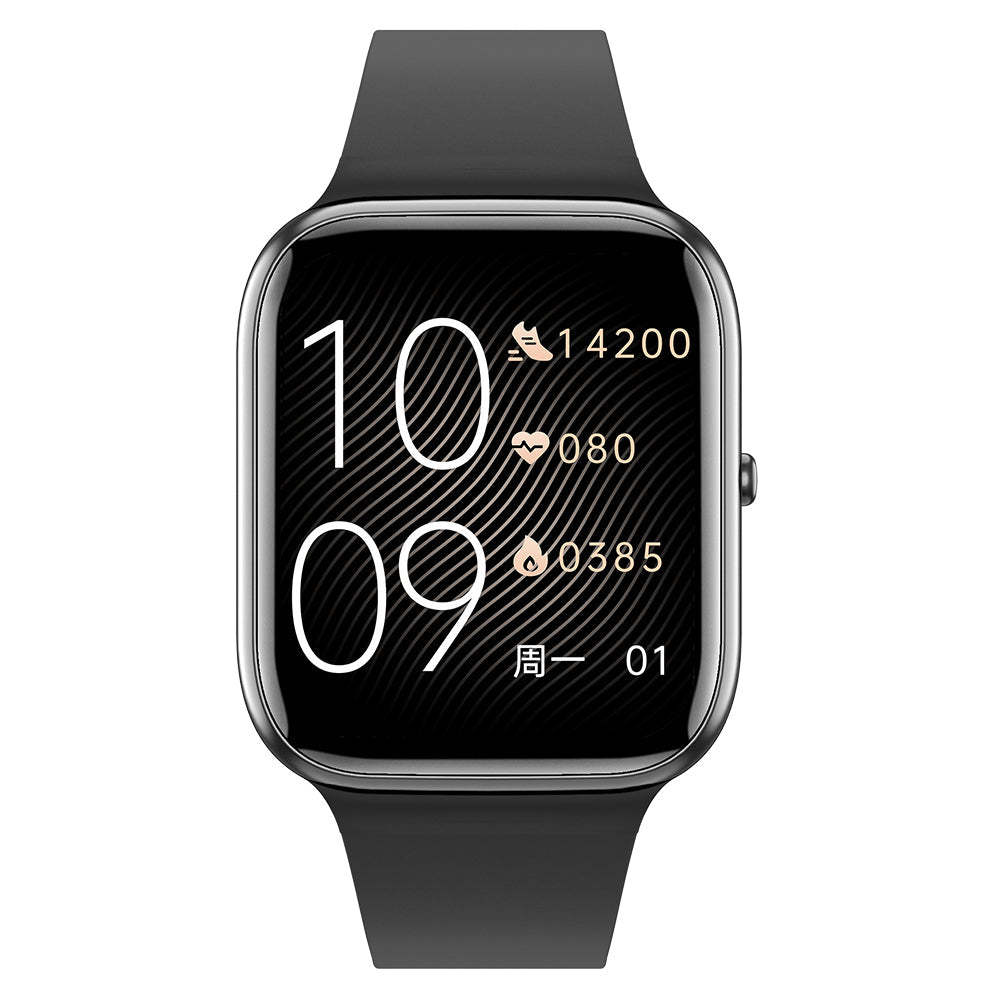 Weatsde Blutdruck Blutsauerstoff Blutzucker Überwachung Bluetooth Sprechen Musik abspielen Gesundheit Wasserdichte Smartwatch