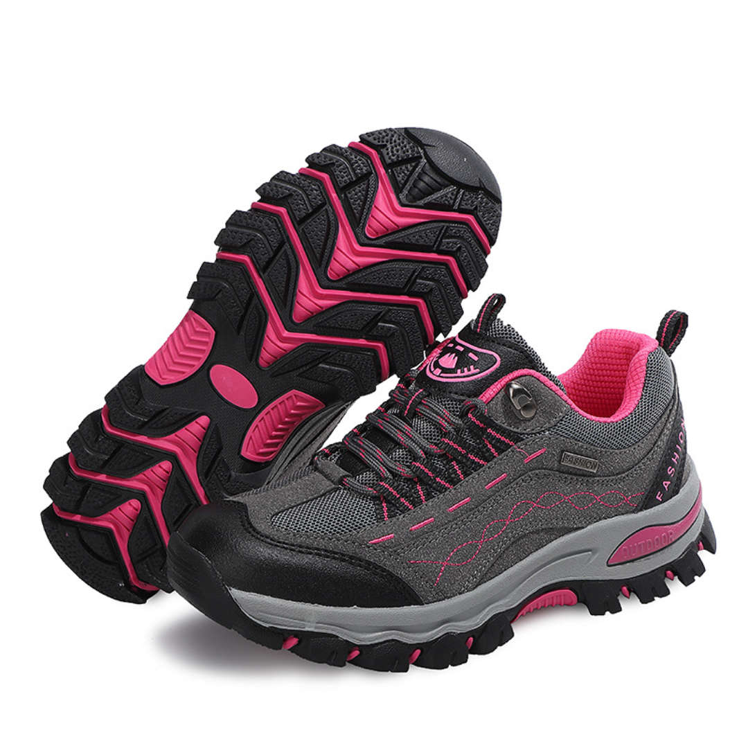 ERGOHikingWoman® - Ergonomischer Outdoor- und Wanderschuh Wasserfest