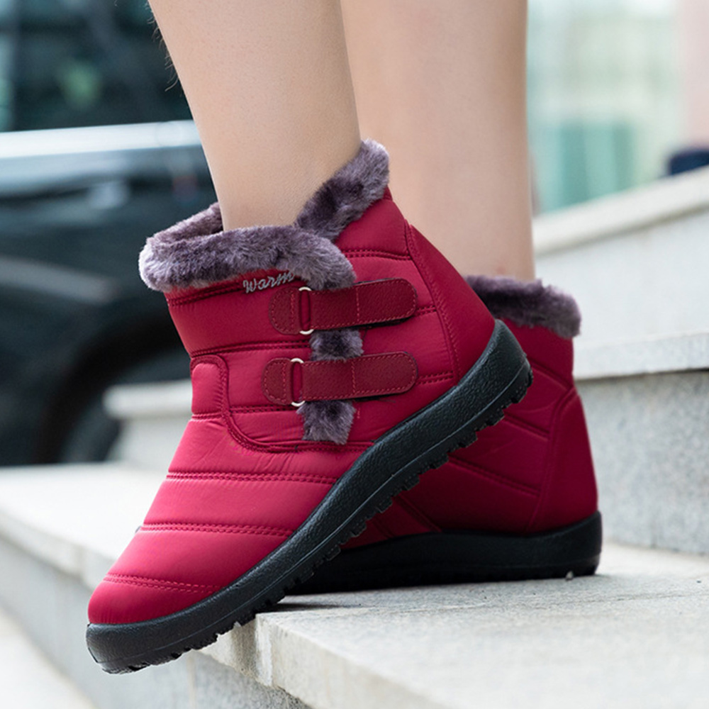 Wasserdichte Klett Schneestiefel