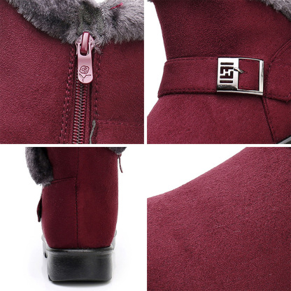 Warme Baumwollstiefel für Damen