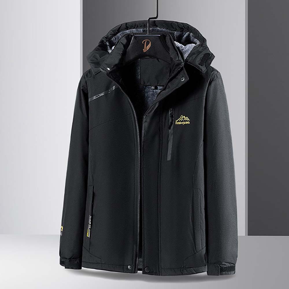  Neue winterliche Herren-Samtverdickungsjacke
