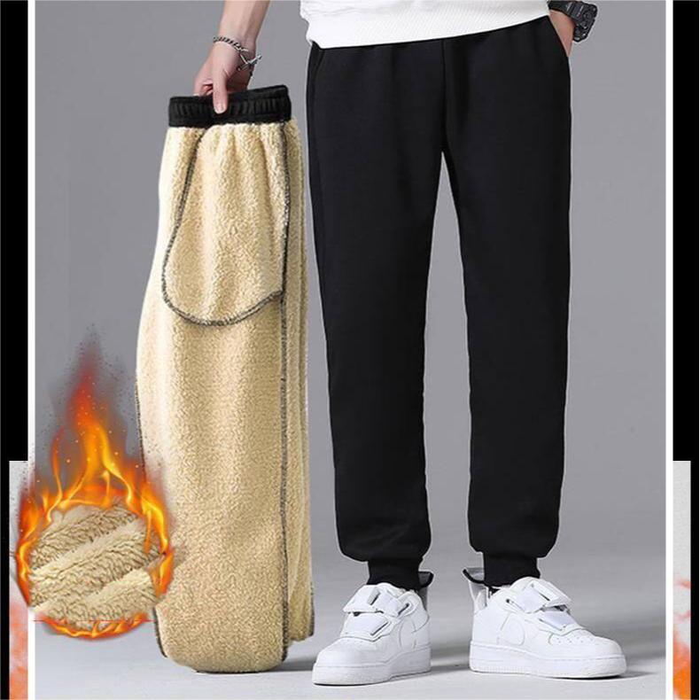  Winter-Freizeitsporthose aus Fleece für Herren in Übergröße