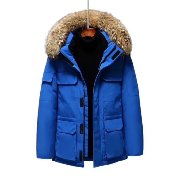 Park Jacket mit Fellkragen