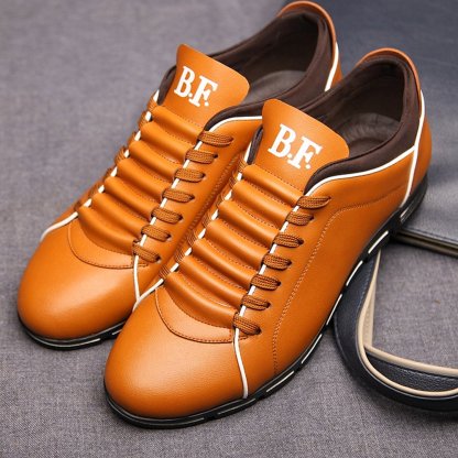 Neue, lässige Business-Schnürschuhe für Herren im britischen Stil