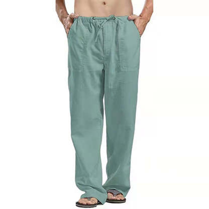  Leinen-Freizeithose für Herren