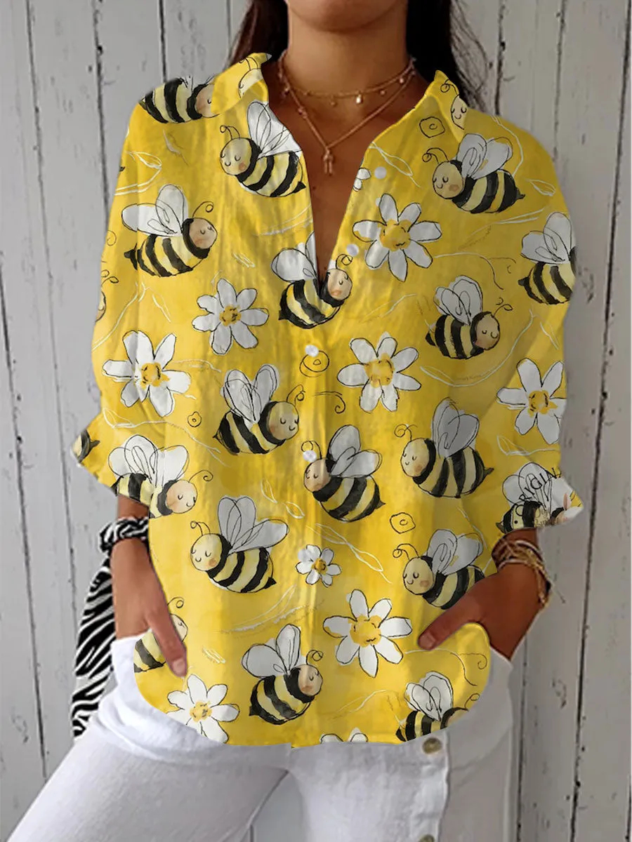 Soraya™ Bienenblütenbluse