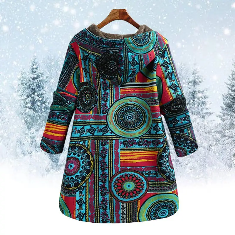 Kapuzenjacke Florale