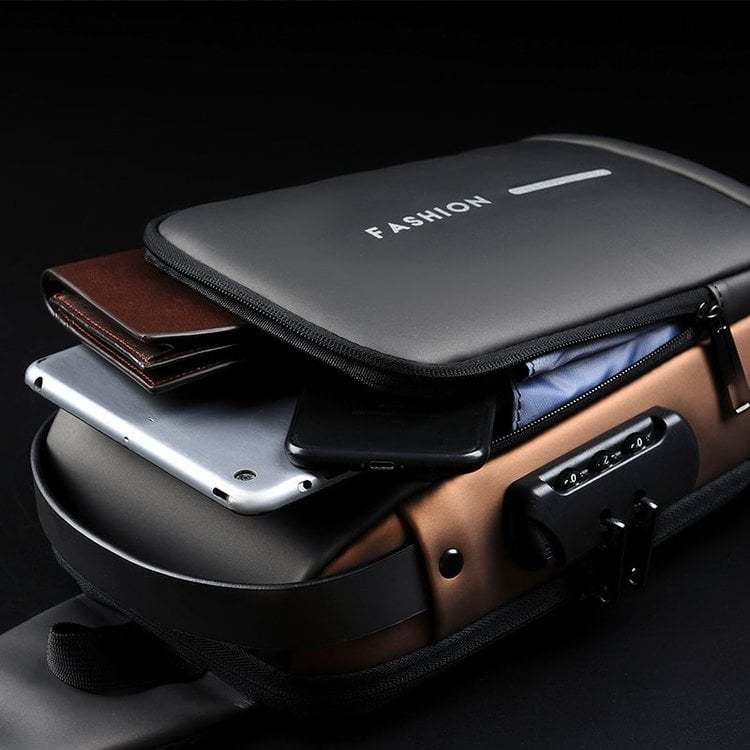 Sport-Sling mit USB-Aufladung Anti-Diebstahl-Schultertasche (Kaufen Sie 2 versandkostenfrei)