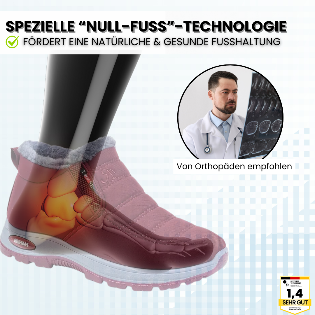 OrthoWinter - ergonomische, wasserdichte, isolierte Schuhe für Herbst und Winter