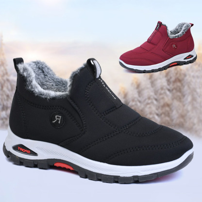 Warme Fleece-Schneestiefel