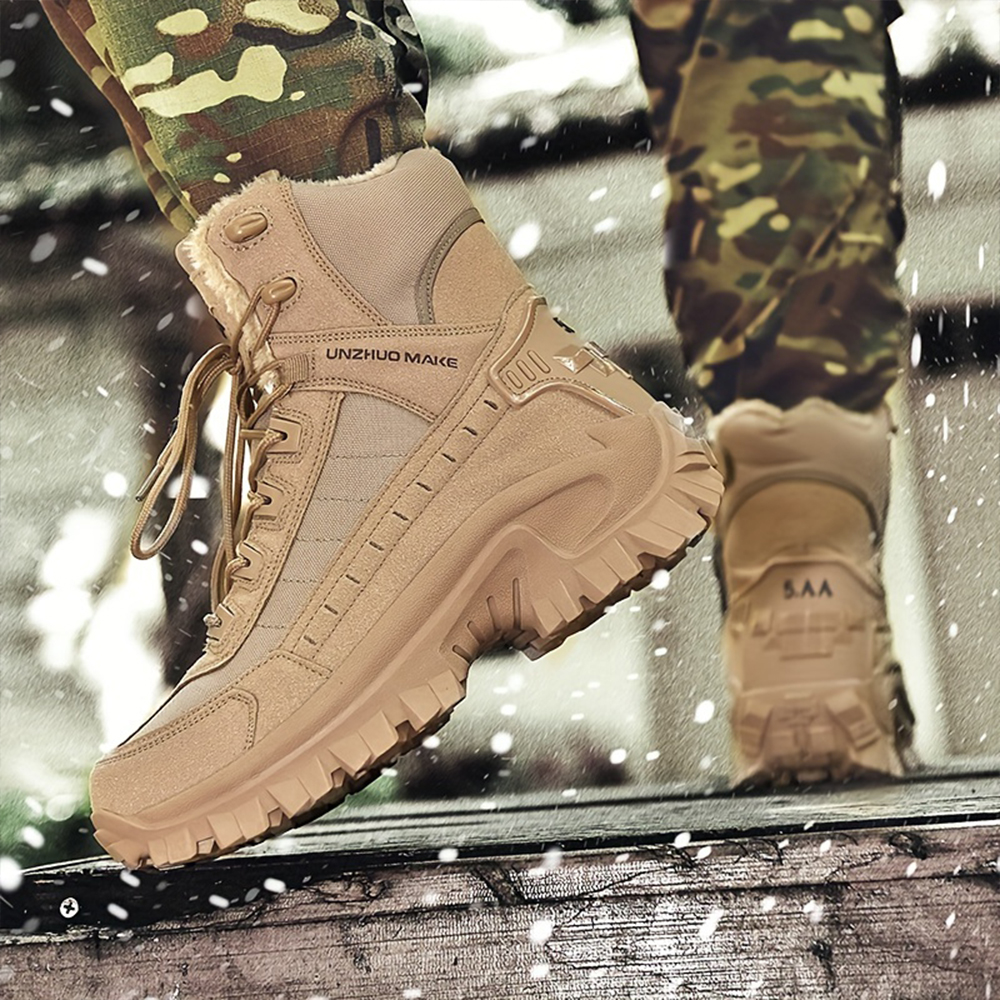 Neue Outdoor-Fleece-Trainingsstiefel für Herren