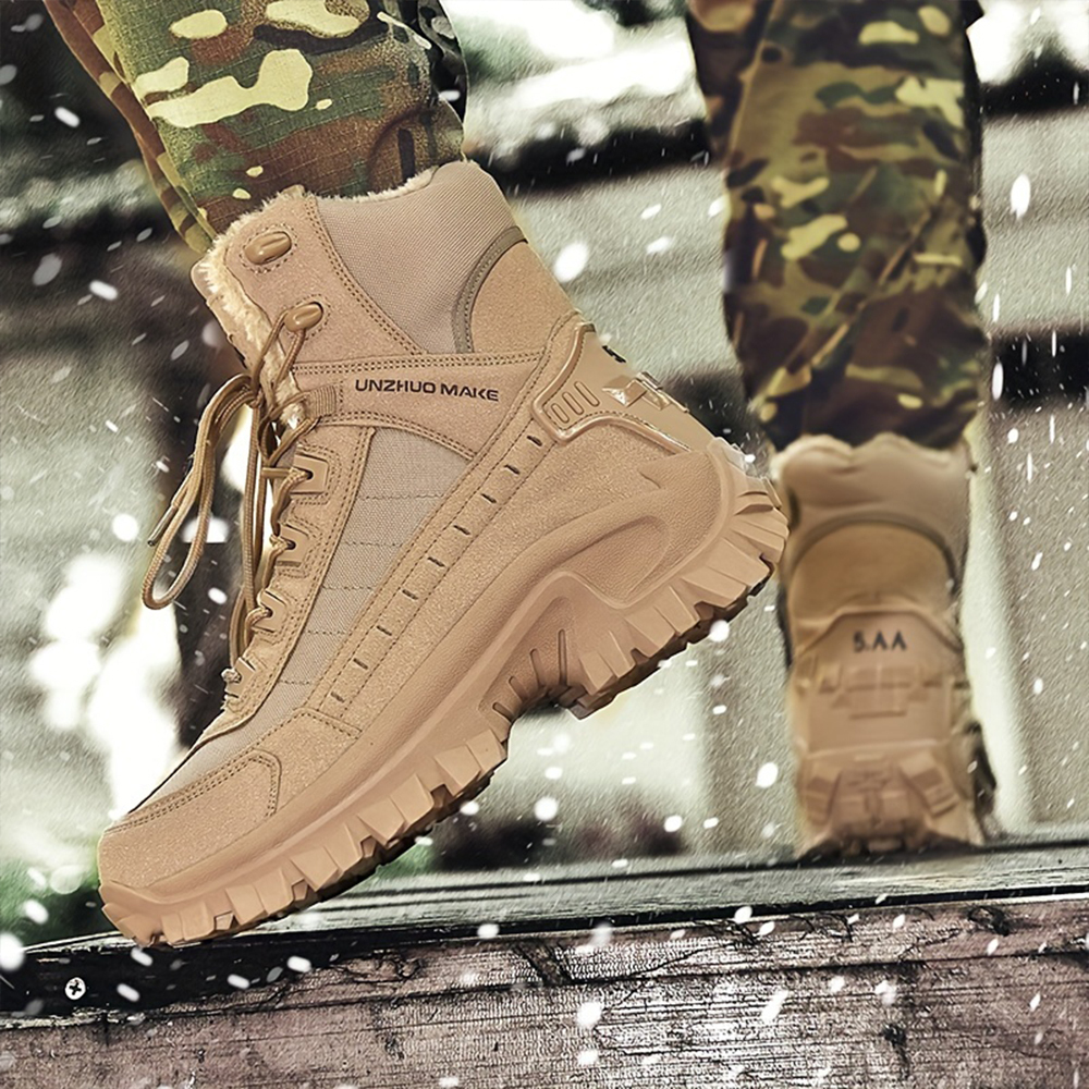 Neue Outdoor-Fleece-Trainingsstiefel für Herren