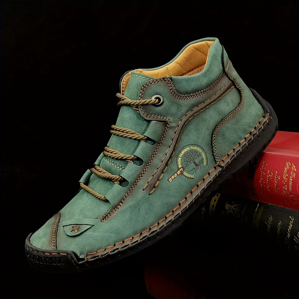 Vintage-Lederstiefel für Herren