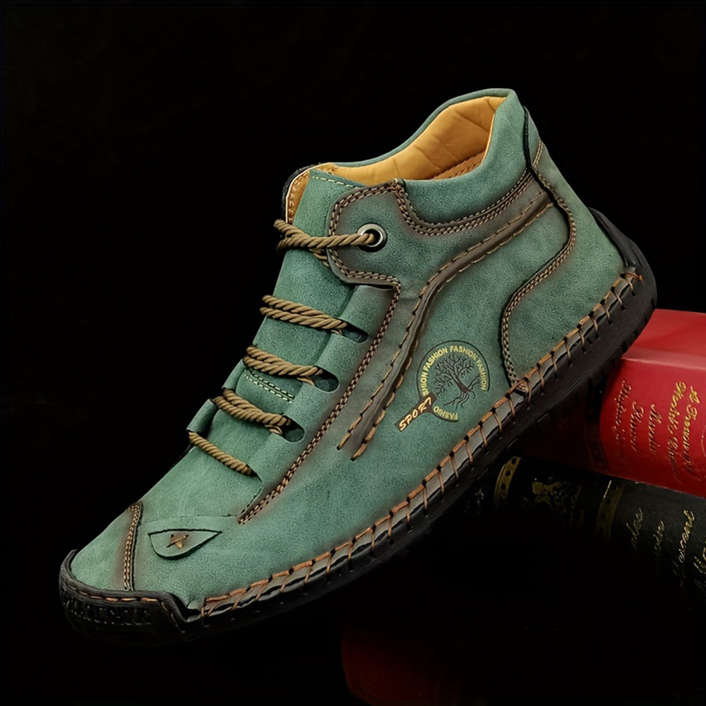 Vintage-Lederstiefel für Herren