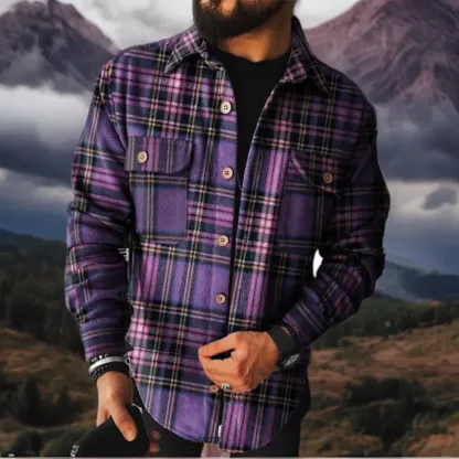 Das elegante Flanellhemd