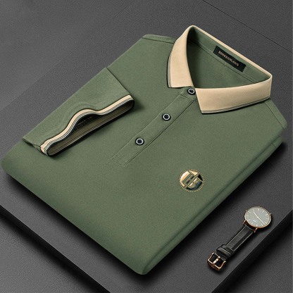 Weatsde™ Frühling und sommer neue männer lässig revers dünne lose T-shirt POLO-shirt