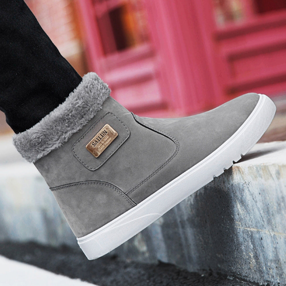 Winter dickes Fleece warme Baumwollschuhe Martin Stiefel