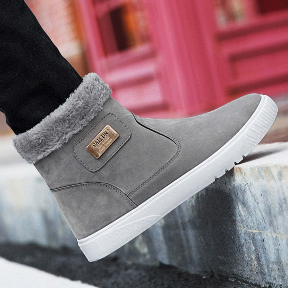 Winter dickes Fleece warme Baumwollschuhe Martin Stiefel