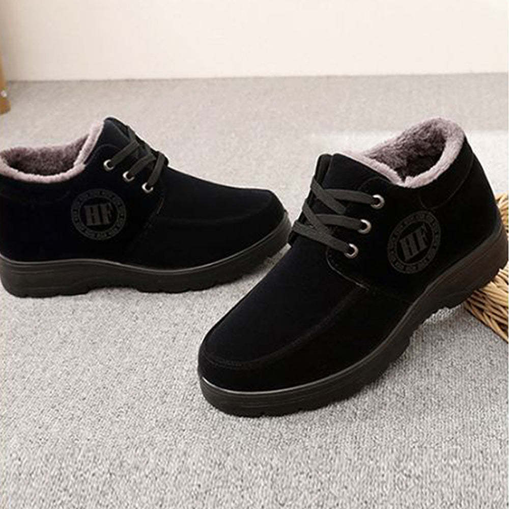 Herren-Winterfleece-Schuhe aus rutschfester, warmer Baumwolle