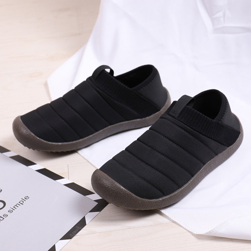 Plüschpantoffeln mit variablen Baumwollschuhen