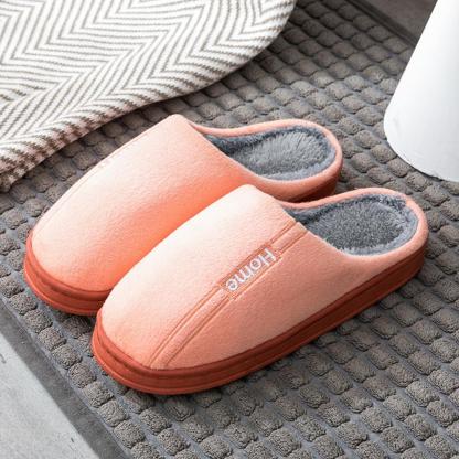 Neue Heim-Plüsch-Baumwollschuhe für Herbst und Winter