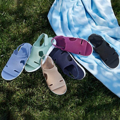 Atmungsaktive Hohlsandalen für Damen mit weicher Sohle