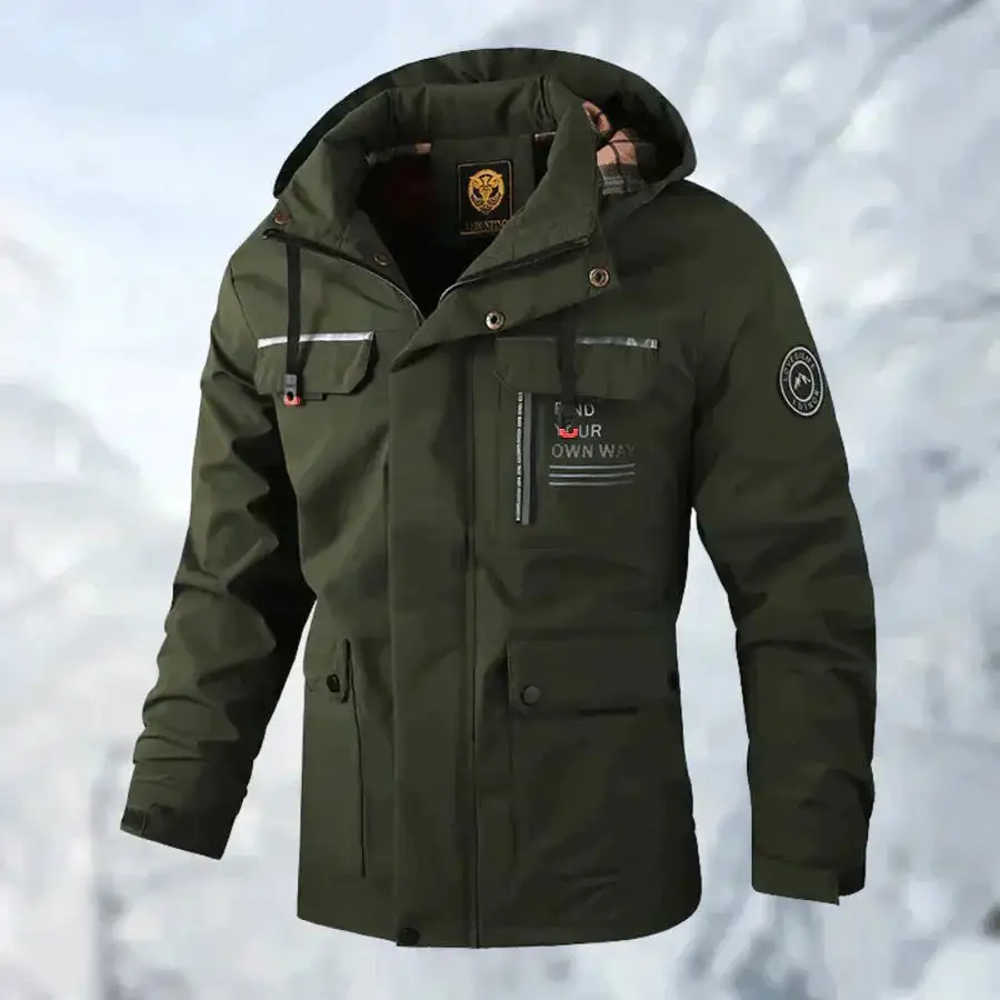 Wasserdichte Titanium-Jacke