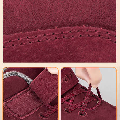 Neue Winterplüsch verdickte rutschfeste warme Stiefel für ältere Menschen