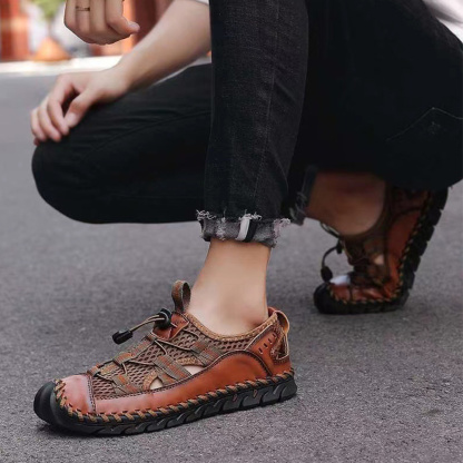 Lässige, atmungsaktive Outdoor-Sportsandalen für Herren