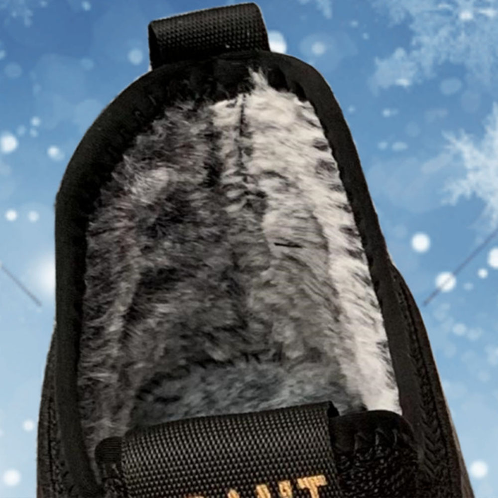 Wintersamt verdickte warme Baumwollschuhe für Herren