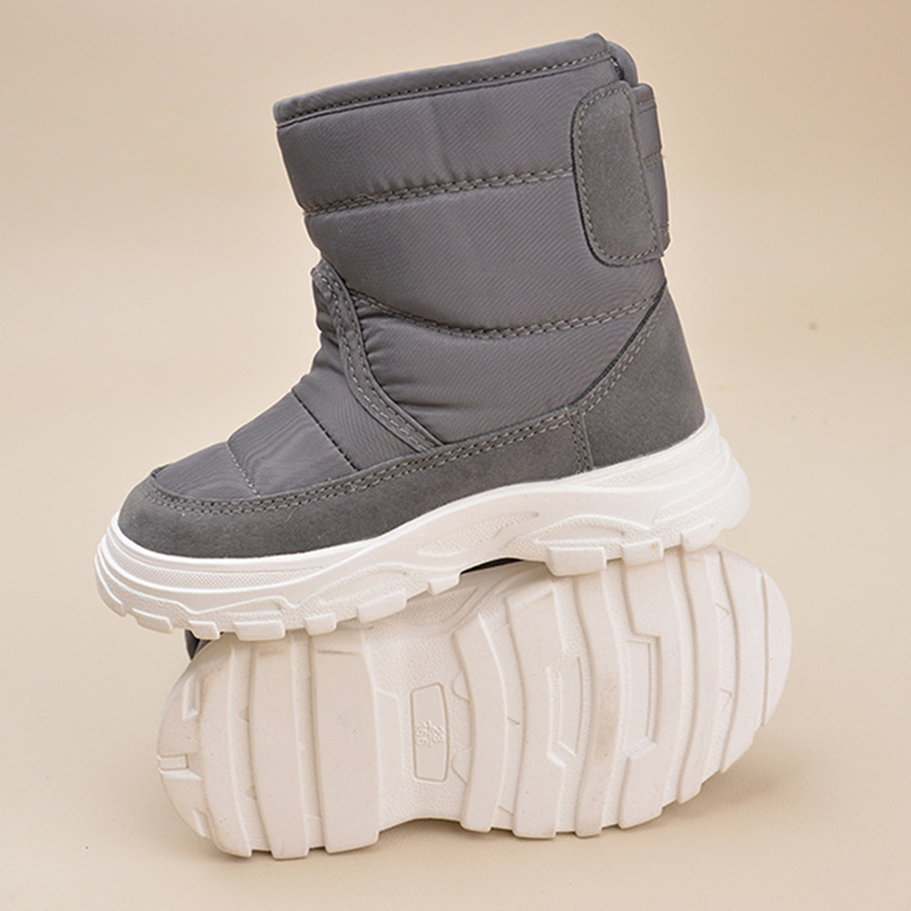 Warme Kinder-Schneestiefel mit weicher Sohle