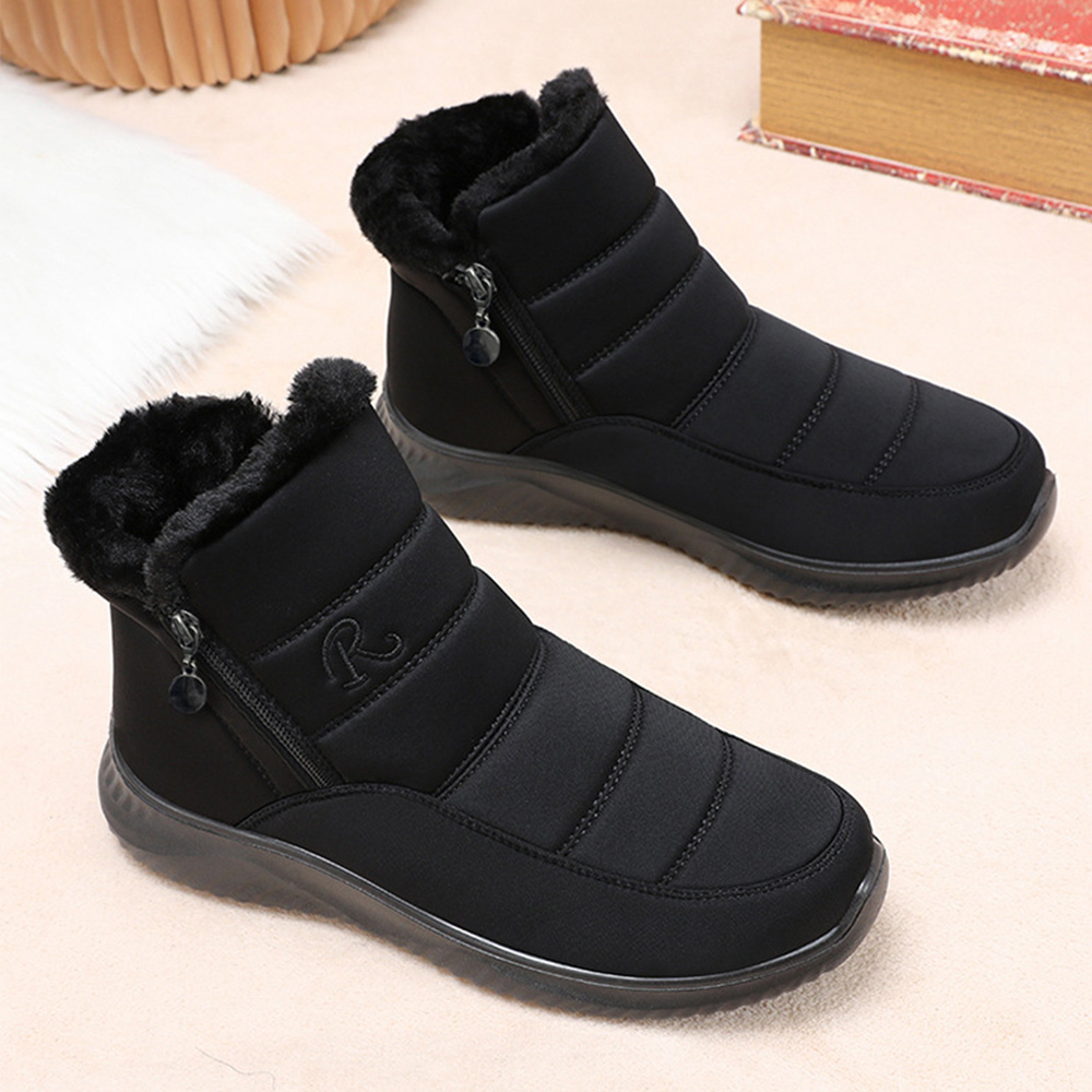 Winterwarme High-Top-Schuhe aus verdickter Samtbaumwolle für Männer und Frauen