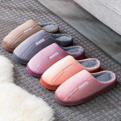 Neue Heim-Plüsch-Baumwollschuhe für Herbst und Winter