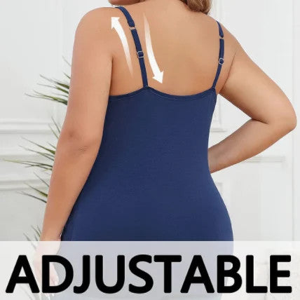 Tanktop mit lockerer Passform und integriertem BH-Camisole