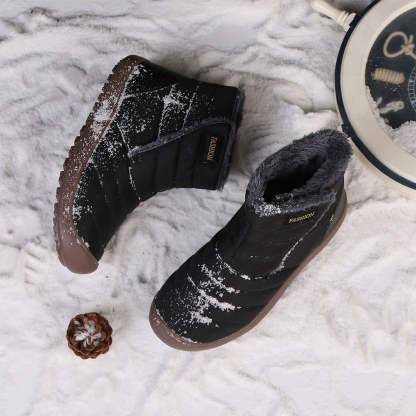 Warme, wasserdichte, wasserdichte Schneestiefel aus Fleece