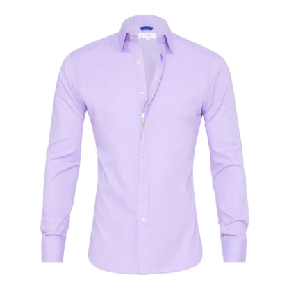 THERLING Camicia elasticizzata con cerniera da uomo nuova primavera