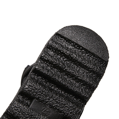 Damen High Top wasserdichte Baumwollschuhe Fleece-Schneestiefel mit Klettverschluss