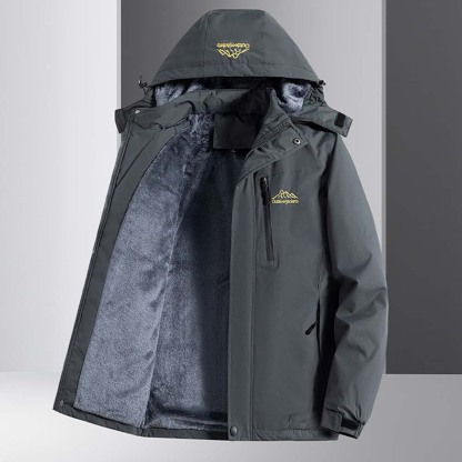  Neue winterliche Herren-Samtverdickungsjacke