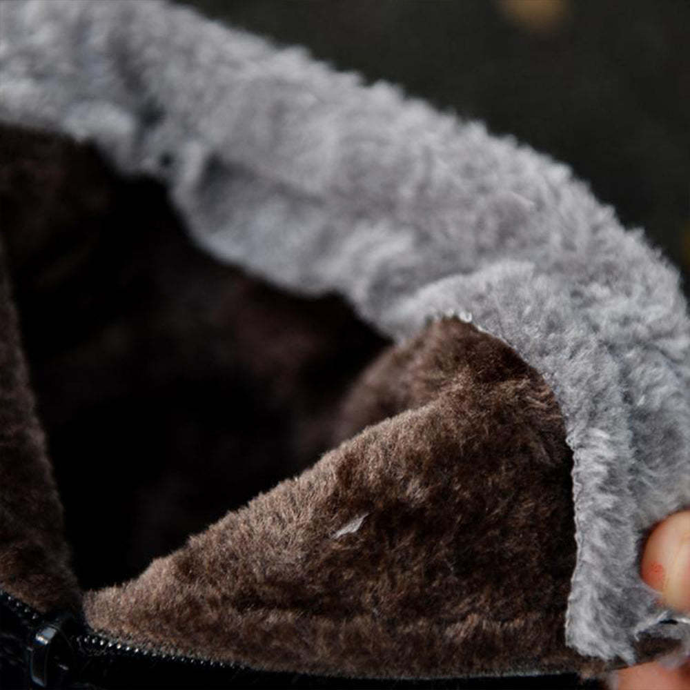 Winter dickes Fleece warme Baumwollschuhe Martin Stiefel