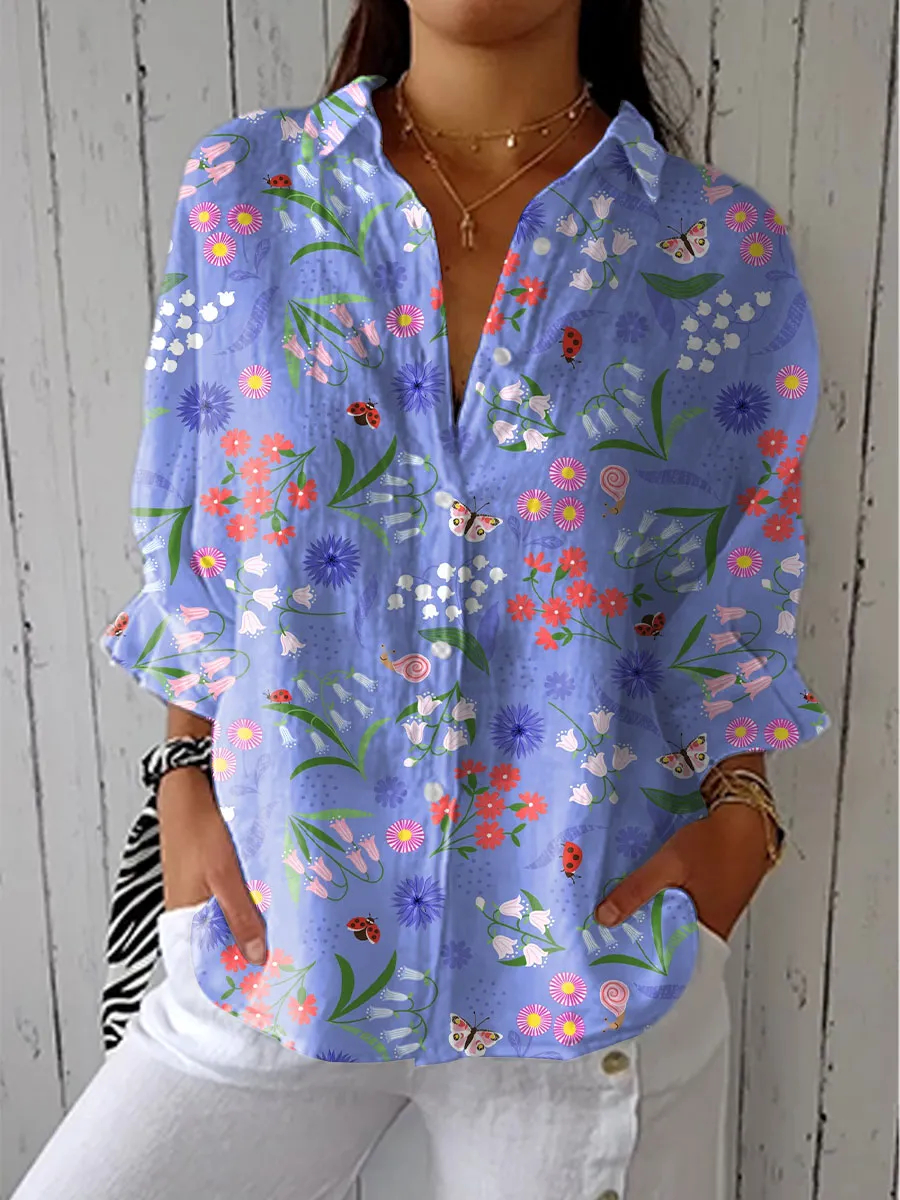 Leanna™ Bloom Meadow Bluse