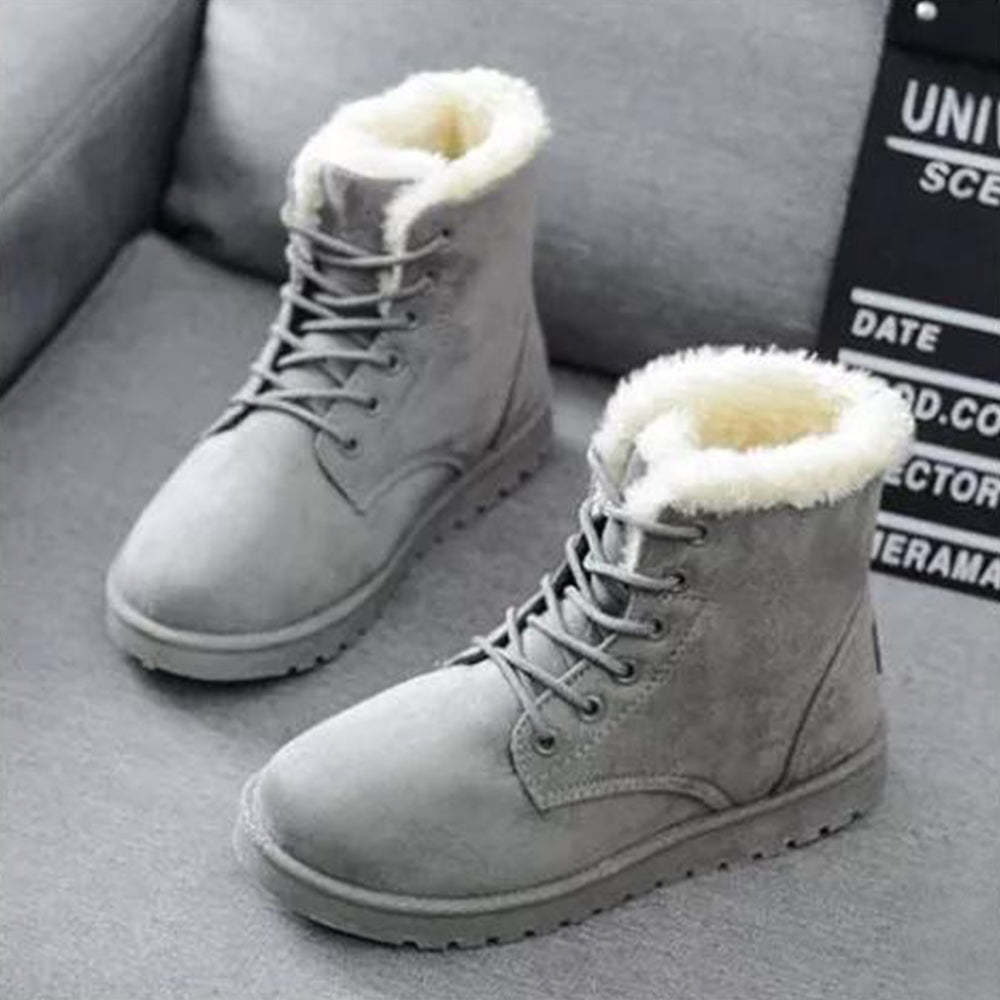Winter Schneestiefel Damen Stiefeletten warme Baumwollschuhe