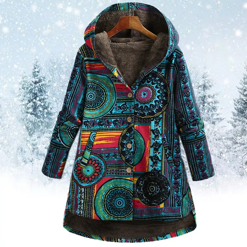 Kapuzenjacke Florale